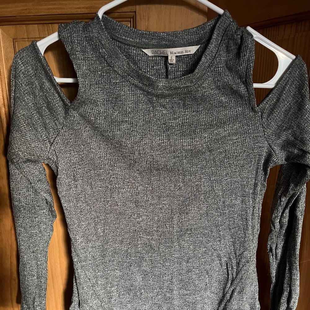 Rachel Rachel Roy Women’s Cold Shoulder Top Size S - Picture 1 of 2